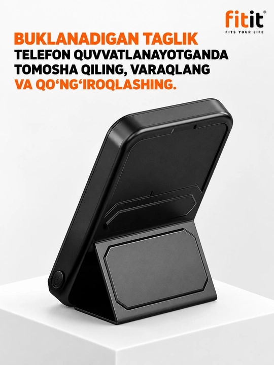 Быстро заряжаемый MagSafe Power, 10000мАч, 20 Вт, iPhone,12,13,14,15,16,17,Samsung - FITIT