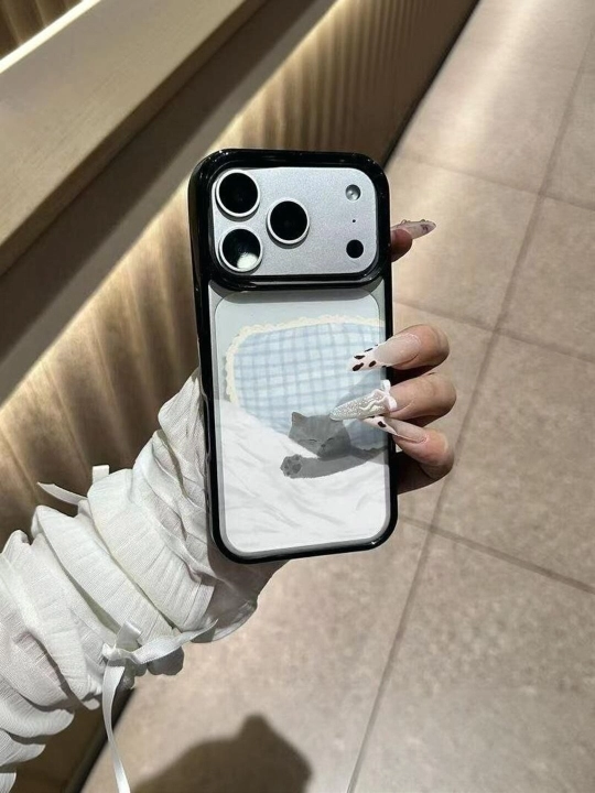 Чехол для iPhone с блестящими камнями и зеркалом, Iphone 14,15,16,17, pro, pro max
