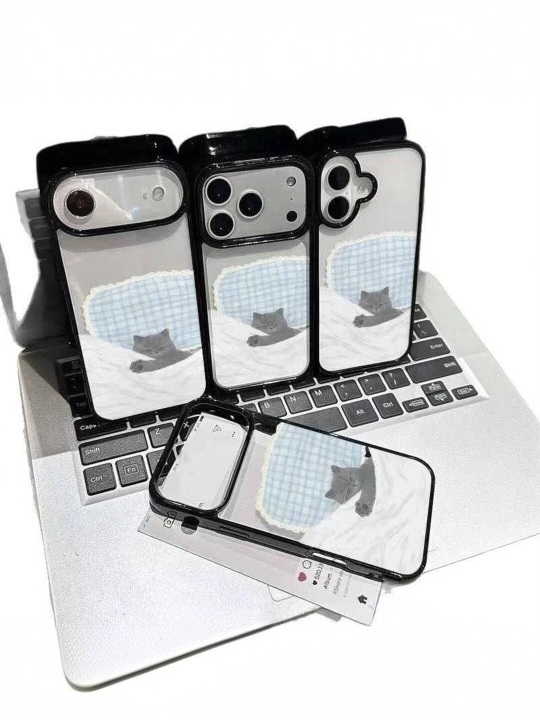 Чехол для iPhone с блестящими камнями и зеркалом, Iphone 14,15,16,17, pro, pro max