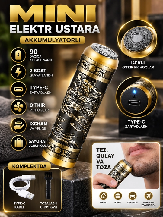 Elektr portativ mini ustara