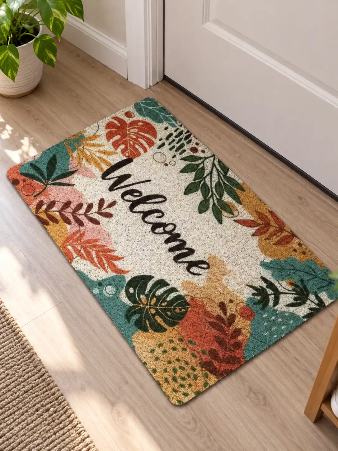 Welcome kirish uchun poristiy kovrik 40×60 sm — eshik oldi uchun PVX gilamcha