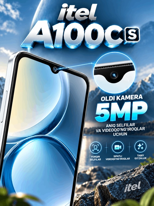 ITEL A100CS — 6.6" 90Hz | 5000mAh