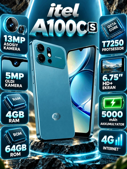 ITEL A100CS — 6.6" 90Hz | 5000mAh