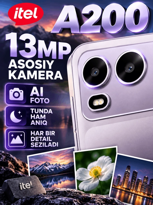 Itel A200 — современный и надёжный смартфон