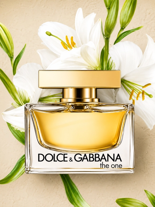 Dolce & Gabbana The One ayollar uchun gulli-mevali, vanilli va yoqimli Eau de Parfum atiri