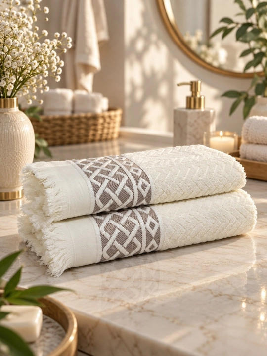 Cotton Life hammom va yuz sochiqlari