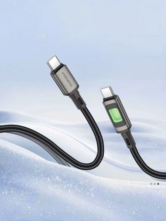 Type c kabel 60W displeyli, taypsi zaryadchik tez zaryadlash