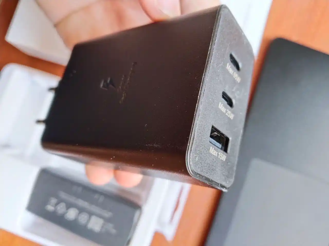 Samsung 65W PD adapter, USB-C tezkor zaryadlovchi, samsung zaryadchik, kabel bilan