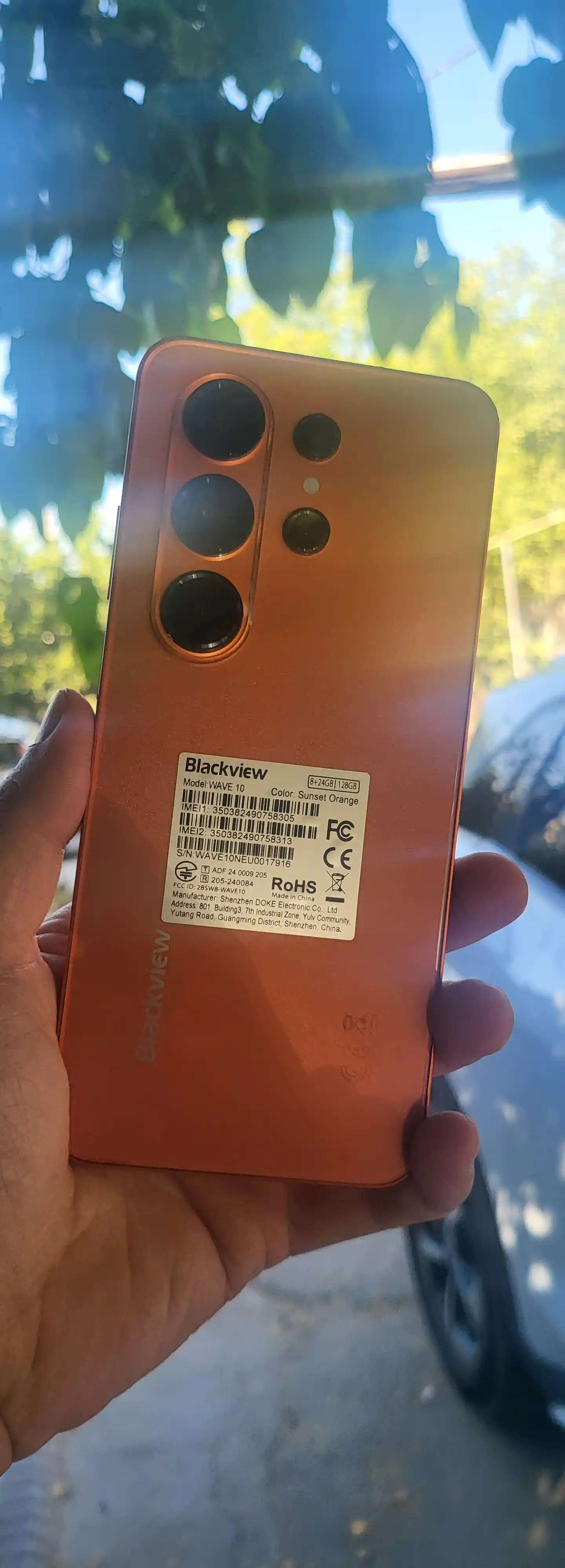 Smartfon S26 Ultra Wave 10 Ekran 120Hz 32GB Ram 128GB Rom Al kamera 32MP Batareya 5000mAh