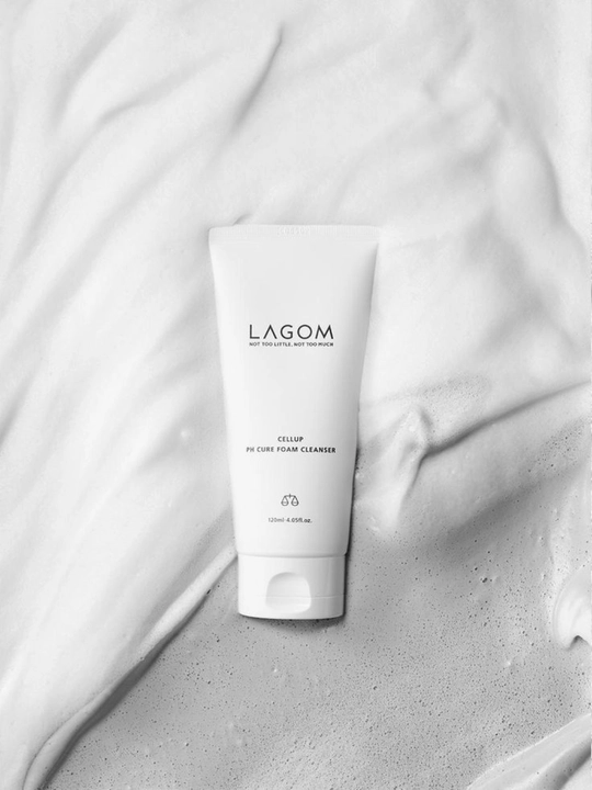 Lagom Cellup Ph Cure Foam Cleanser — namlantiruvchi, kuchsiz kislotali yuz yuvish ko‘pigi
