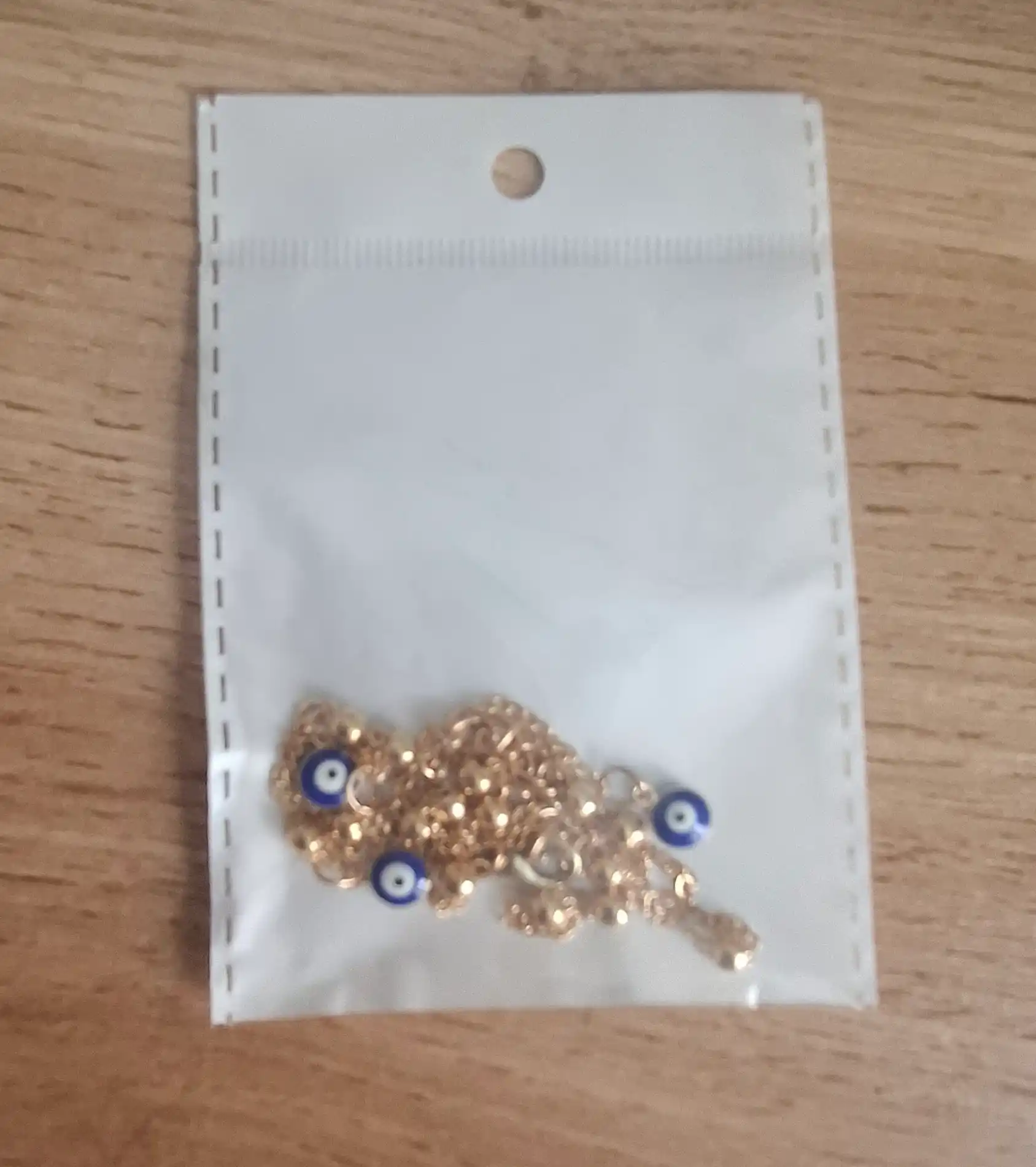 Нежный анклет Single Diamond — браслет на лодыжку, с покрытием 14K Gold PVD