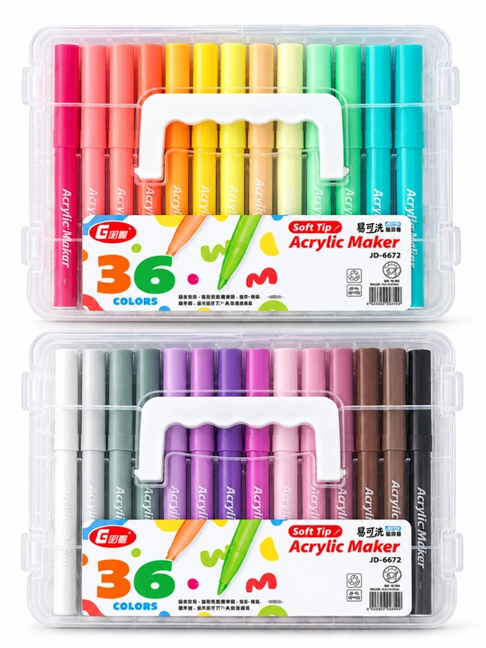 Akril marker Soft Tip Acrylic M