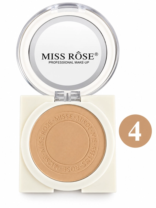 Компактная пудра для лица Miss Rose - 