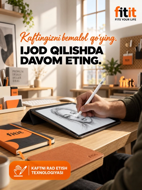 IPad uchun simsiz stilus-ruchkaUSB-C quvatlash moslamasi,magnit mahkamlagich va aniq yozuv