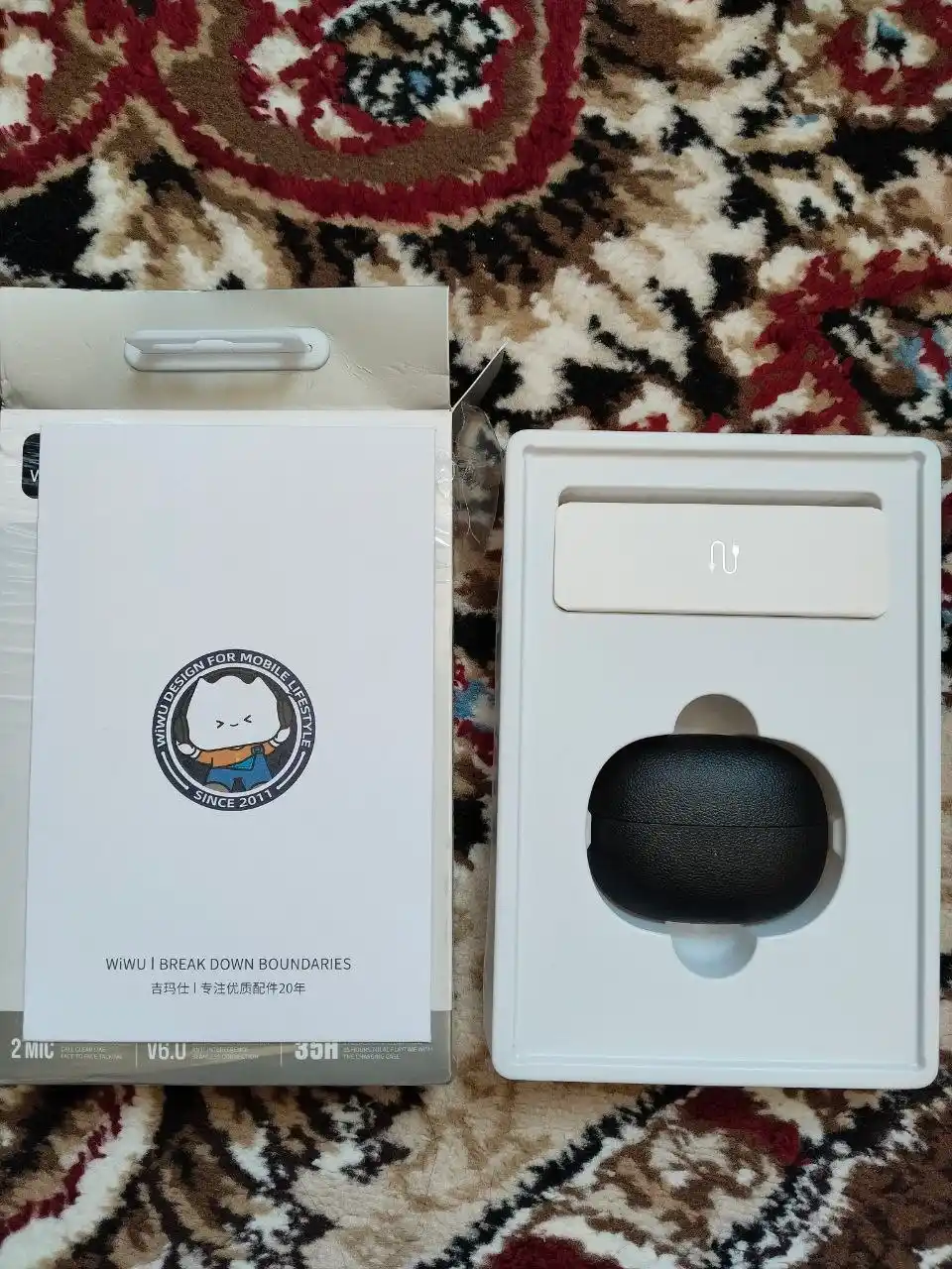 WiWU Openbuds O501, Simsiz Quloqchin, IPX4, 8 soatgach ishlash, simsiz naushnik