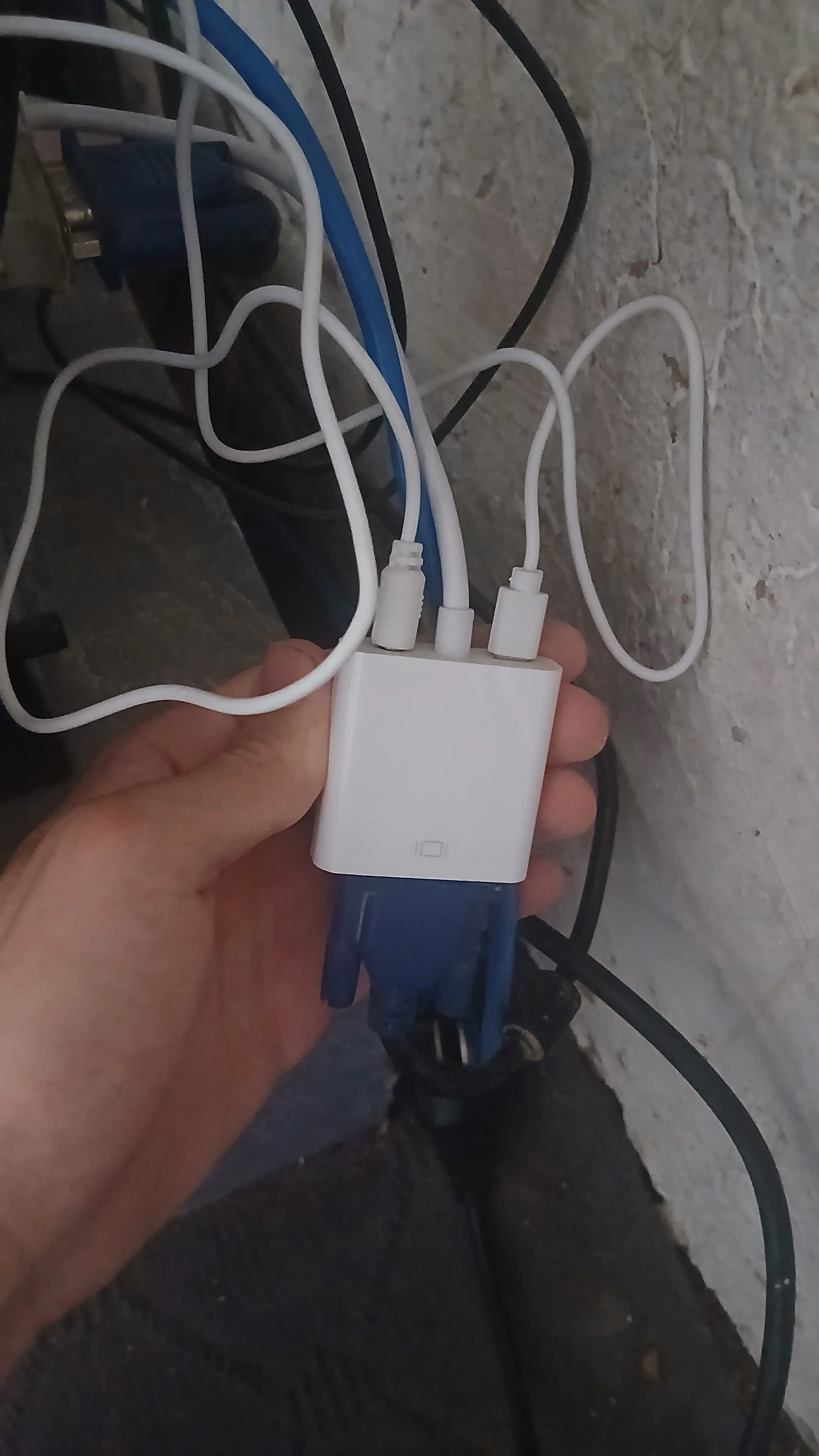 HDMI-VGA адаптер, с аудиокабелем, надёжное решение для монитора и других устройств