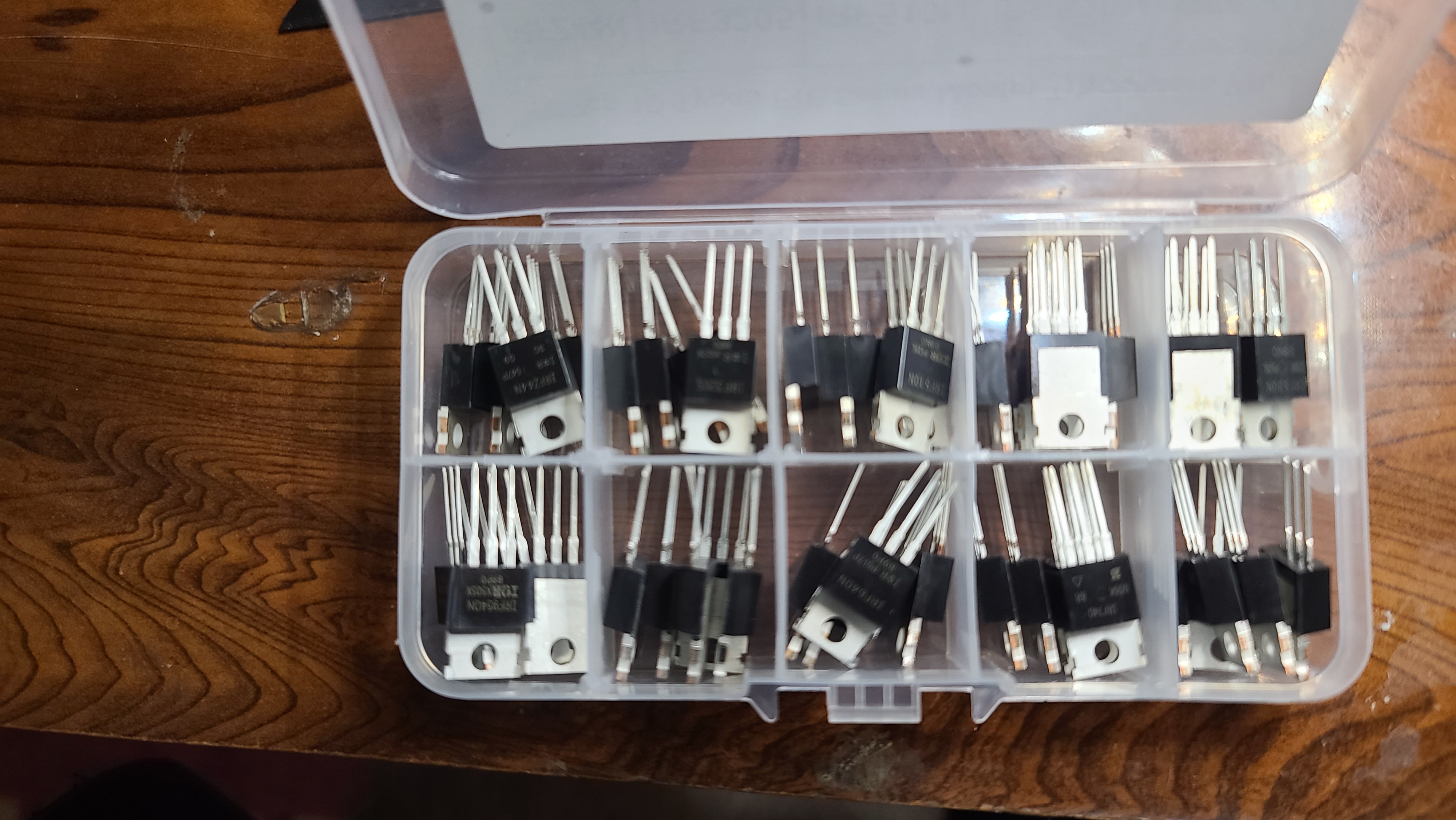 IRF MOSFET Transistorlar To‘plami — 50 Dona, 10 Tur