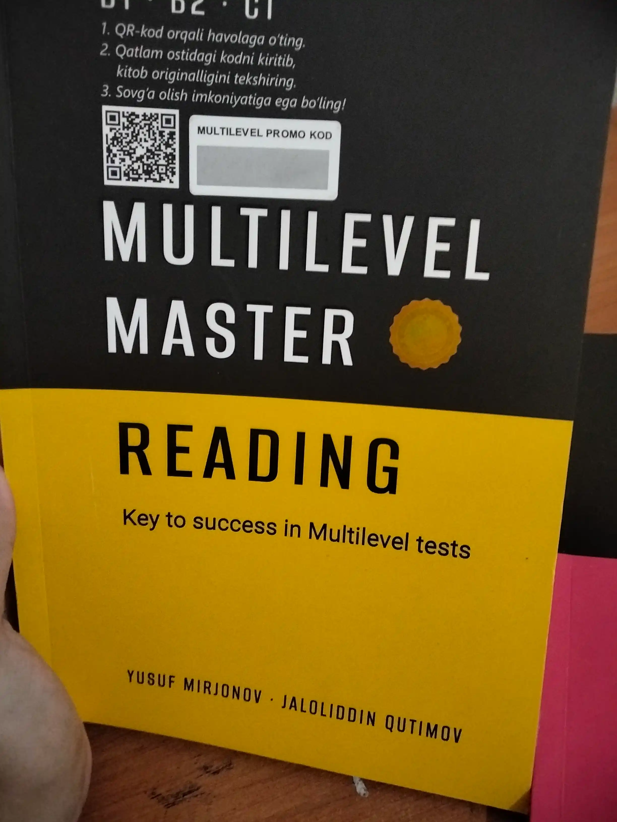 Multilevel Master ingliz tili kitobi Multilevel testiga tayyorlov kitob