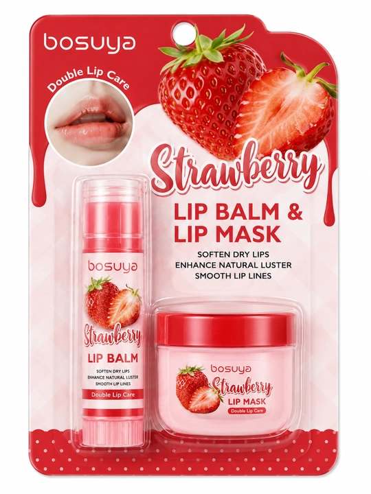 Бальзам и маска для губ 2 в 1, увлажняющий Lip Balm & Lip Mask, уход за губами - 