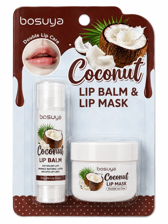 Бальзам и маска для губ 2 в 1, увлажняющий Lip Balm & Lip Mask, уход за губами - 