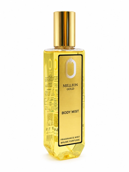 Million Gold xushbo‘y tana spreyi Body Mist, ayollar uchun, 200 ml - 