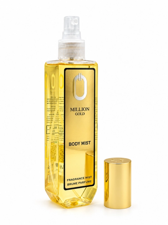 Million Gold xushbo‘y tana spreyi Body Mist, ayollar uchun, 200 ml