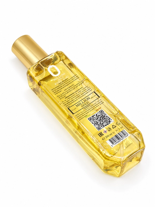 Million Gold xushbo‘y tana spreyi Body Mist, ayollar uchun, 200 ml