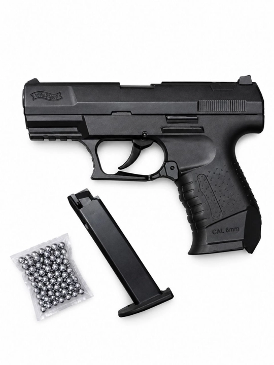 Glock AirSoft quroli, bolalar uchun metall to'pponcha, pnevmatik