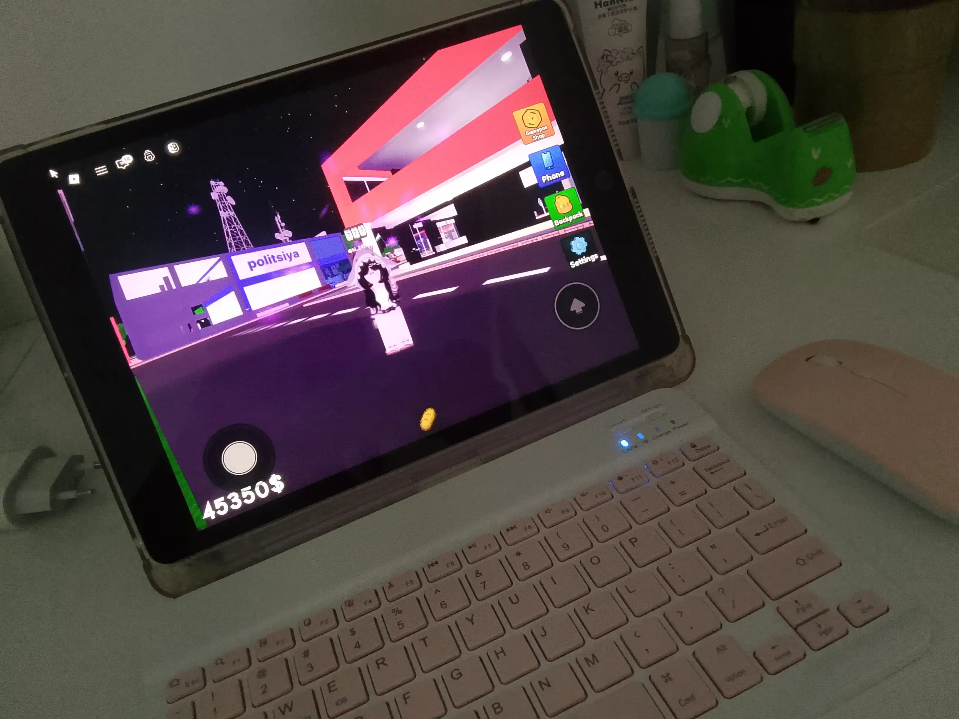 Simsiz Bluetooth klaviatura va sichqoncha telefon, noutbuk va planshet uchun
