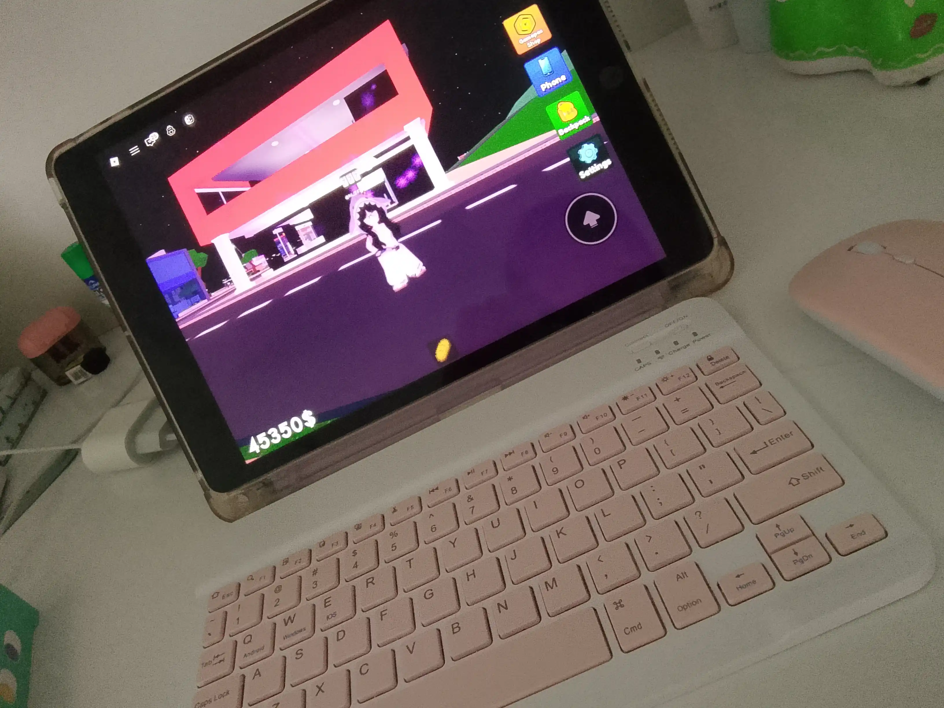 Simsiz Bluetooth klaviatura va sichqoncha telefon, noutbuk va planshet uchun