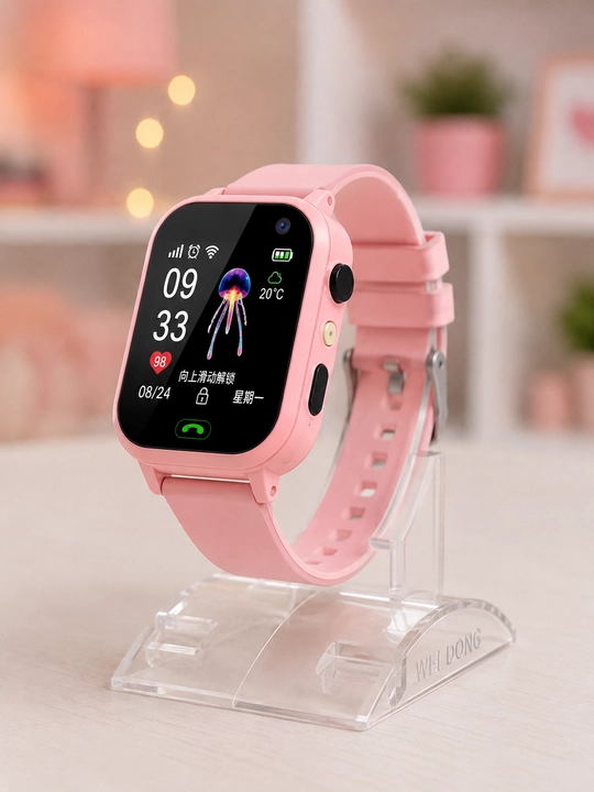 Smartbarry SIM-kartali aqlli telefon soat bolalar uchun, maktab soat kamerali smart watch