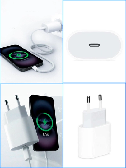 Зарядное устройство, адаптер питания 20 Вт, USB Type-C