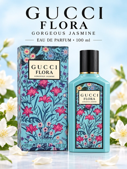 Gucci Flora Gorgeous Jasmine ayollar atiri, Eau de Parfum, 100 ml
