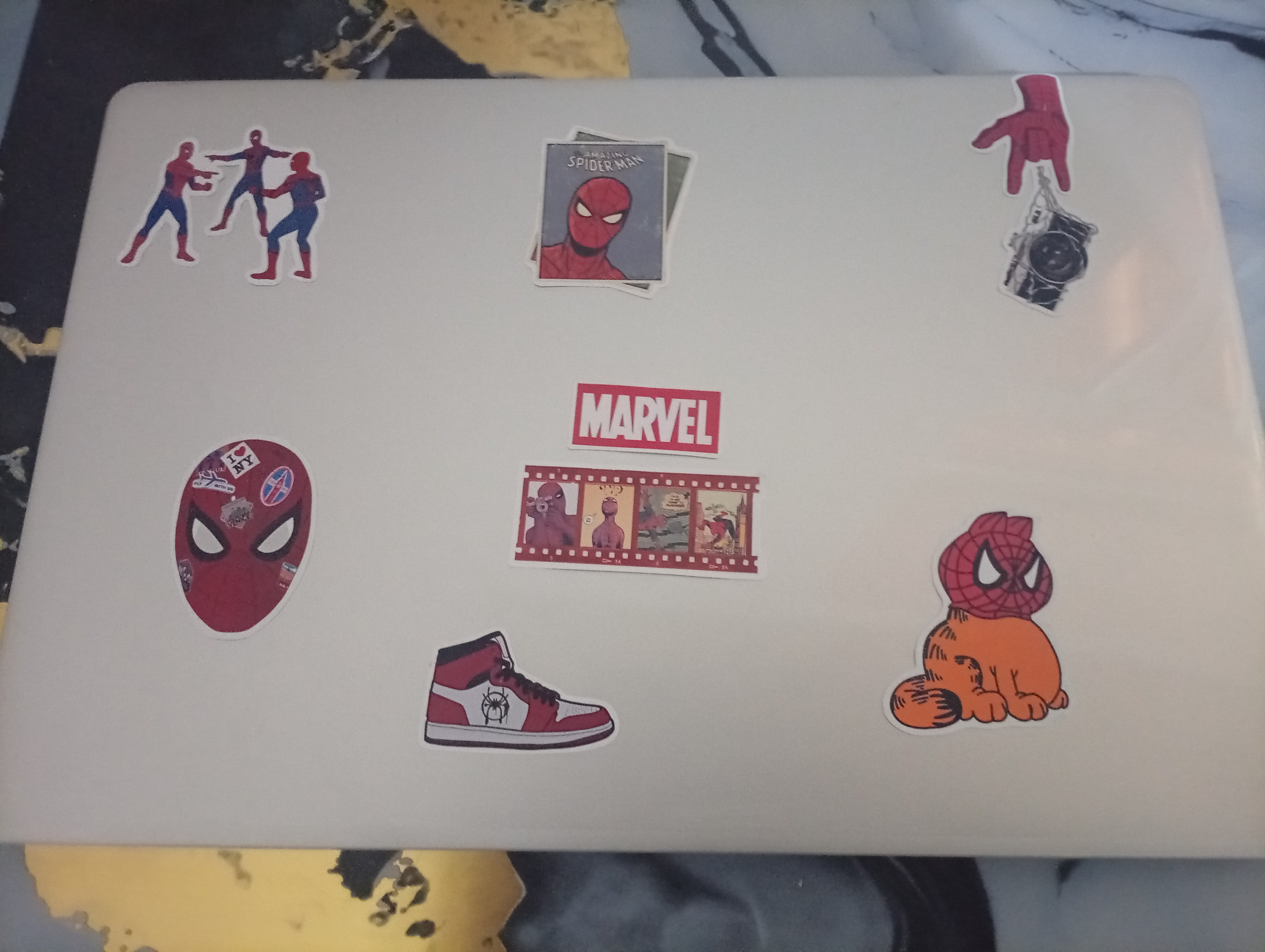 Стикеры, наклейки Marvel, Человек-паук, комиксы, для ноутбука и скрапбукинга