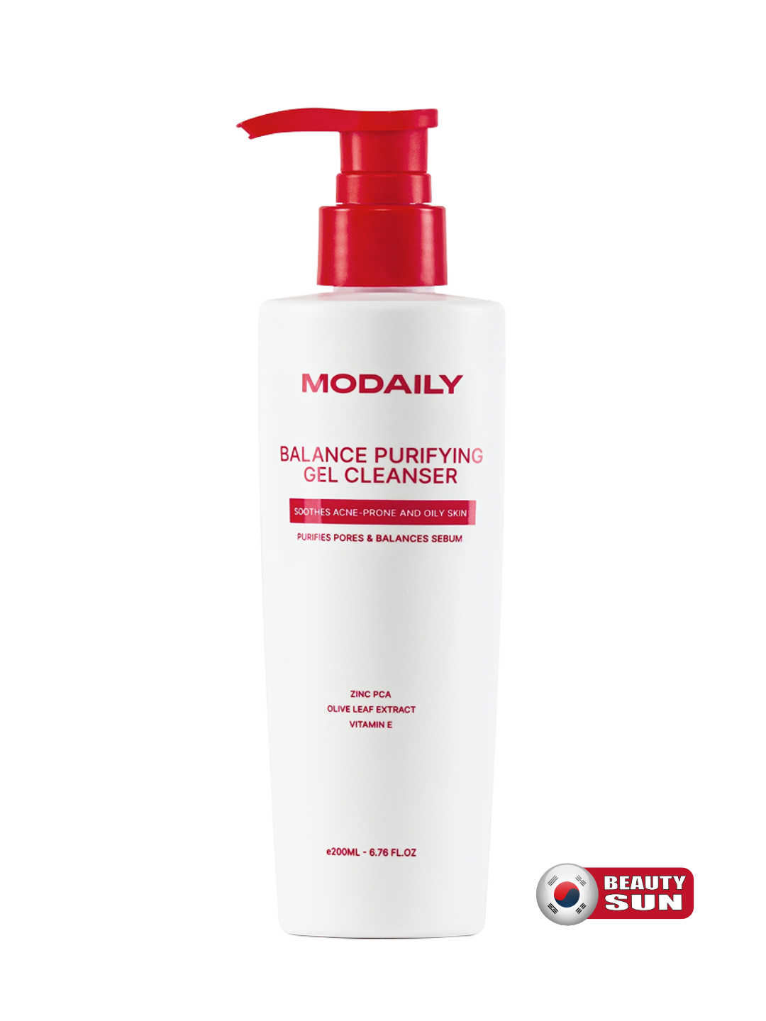Terini tozalash va muvozanatni saqlash uchun gel, Modaily, Balance Purifying Gel Cleanser, 200 ml