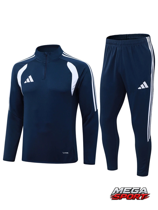 Adidas erkaklar sport kiyimi dvoyka, ikki qismli komplekt, futbol va mashg‘ulot uchun