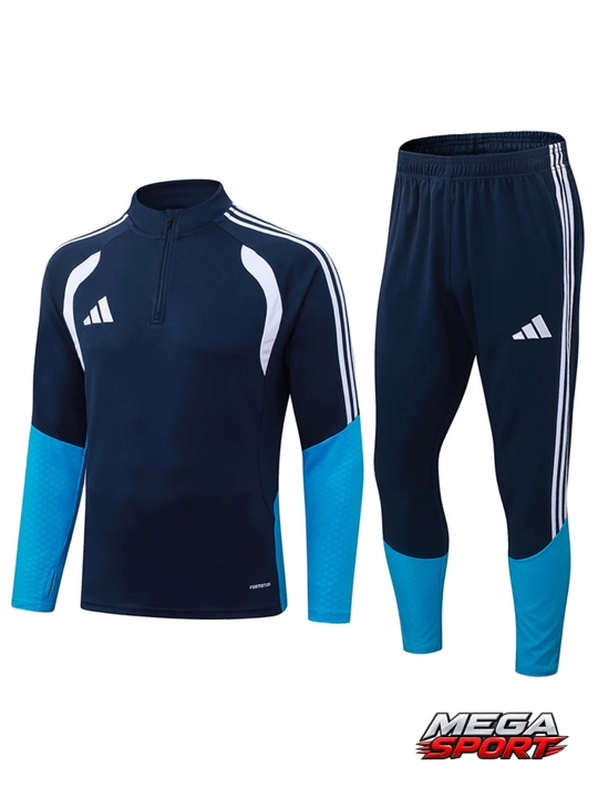 Adidas erkaklar sport kiyimi dvoyka, ikki qismli komplekt, futbol va mashg‘ulot uchun
