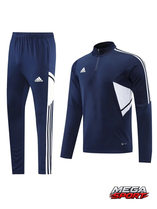 Adidas erkaklar sport kiyimi dvoyka, ikki qismli komplekt, futbol va mashg‘ulot uchun