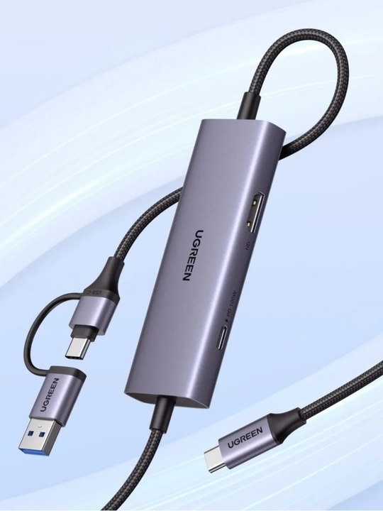 UGREEN Карта Видеозахвата 2К30Гц/1080p60Гц PD100Вт 4К30Гц HDMI CM725 65856