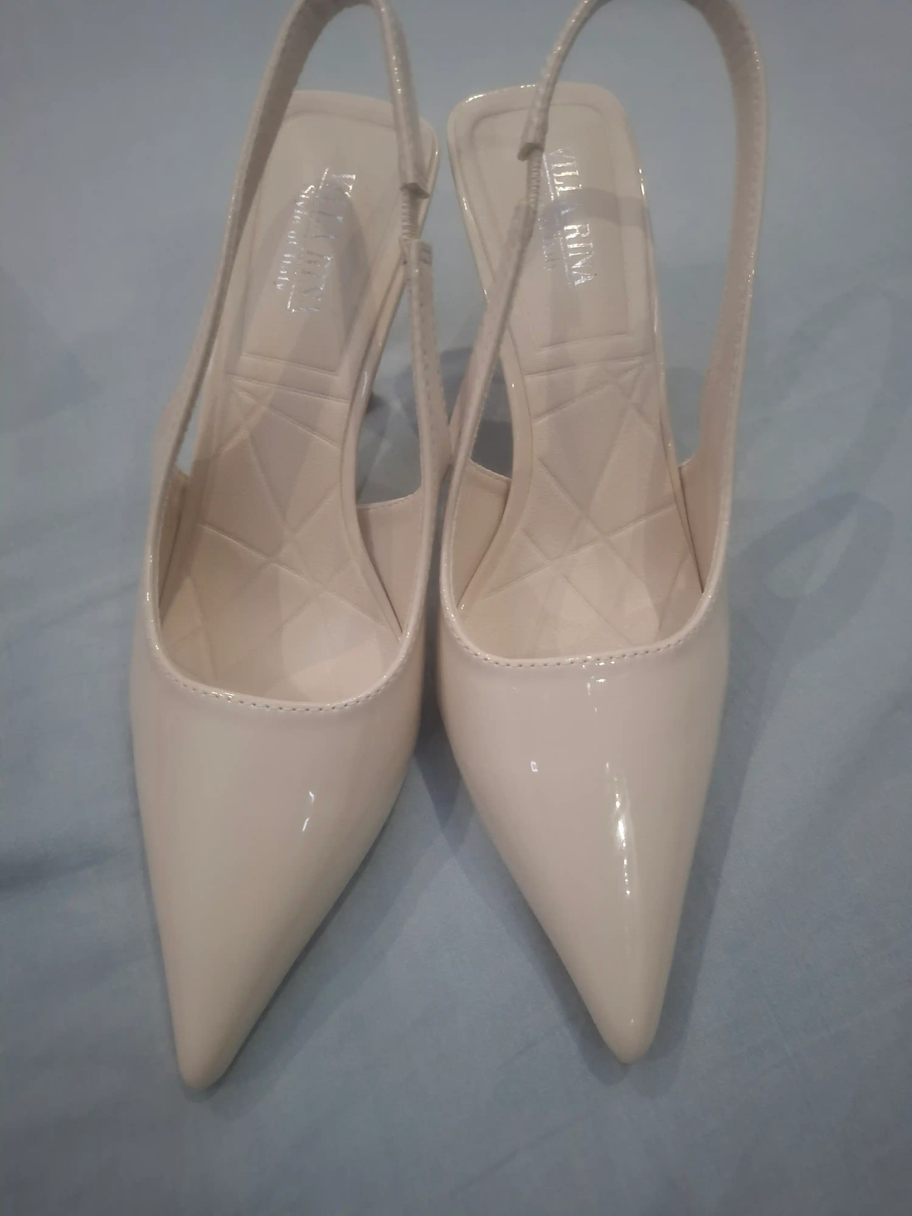 Ayollar uchun tor uchli 6 sm uzunlikdagi stiletto sandallari, eko-charm, zamonaviy, nafis