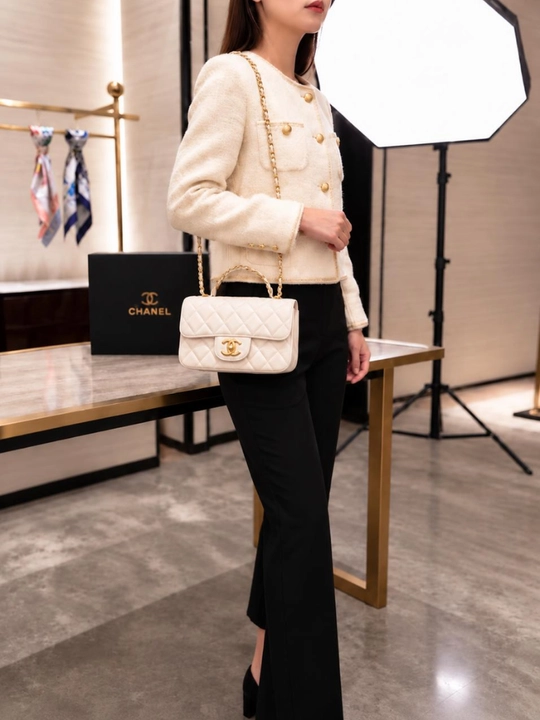 Сумка-кроссбоди для женщин в стиле CHANEL, подходящая для ежедневного использования