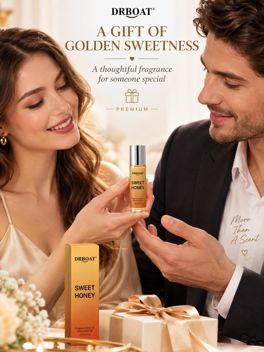 Ayollar uchun shirin asal hidli moyli atir (Maslyanye duhi, feromon), 10 ml