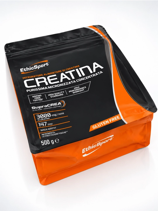 EthicSport Creatina 500g без вкуса, креатин моногидрат, Creatine