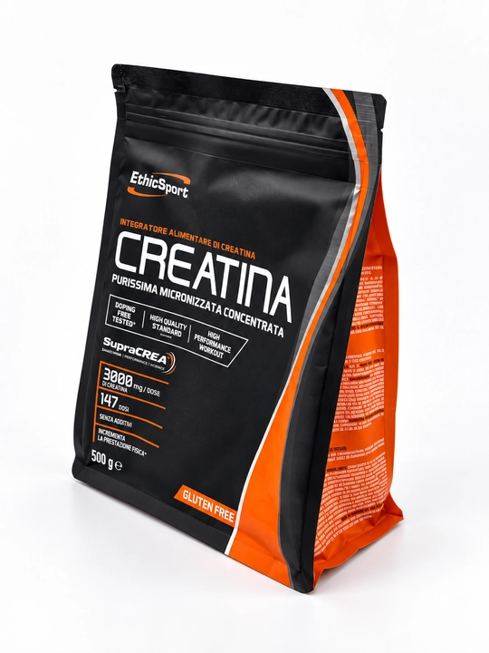 EthicSport Creatina 500g без вкуса, креатин моногидрат, Creatine