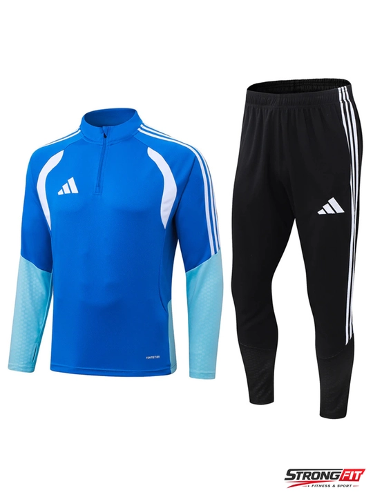 Adidas erkaklar sport kiyimi dvoyka, ikki qismli komplekt, futbol va mashg‘ulot uchun