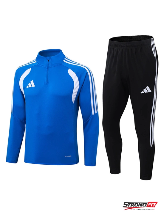 Adidas erkaklar sport kiyimi dvoyka, ikki qismli komplekt, futbol va mashg‘ulot uchun