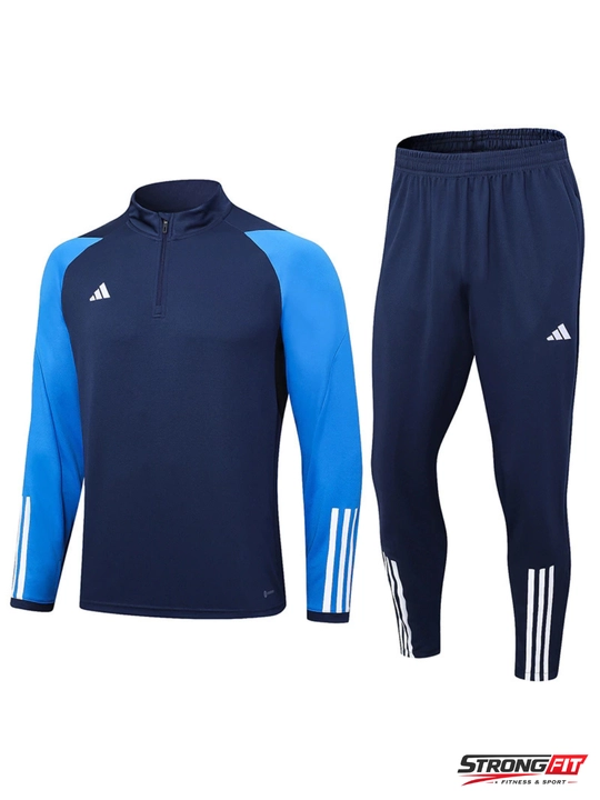 Adidas erkaklar sport kiyimi dvoyka, ikki qismli komplekt, futbol va mashg‘ulot uchun
