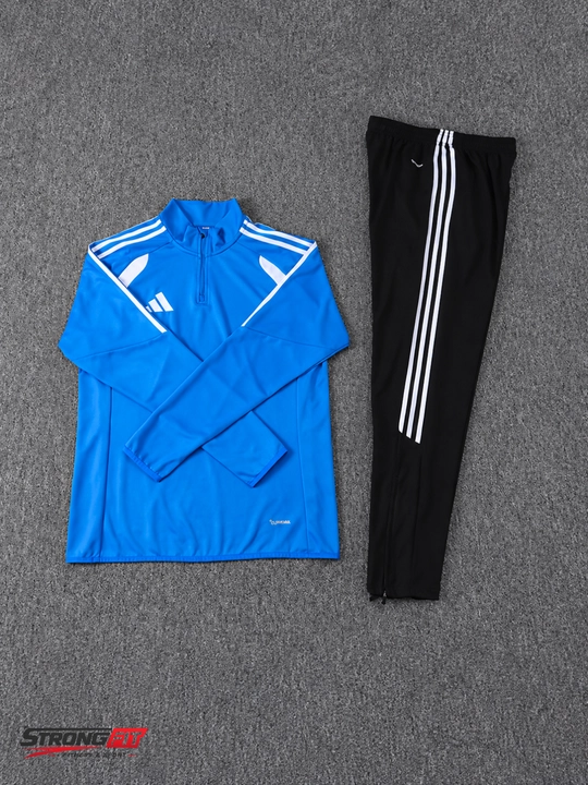 Adidas erkaklar sport kiyimi dvoyka, ikki qismli komplekt, futbol va mashg‘ulot uchun