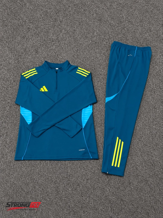Adidas erkaklar sport kiyimi dvoyka, ikki qismli komplekt, futbol va mashg‘ulot uchun