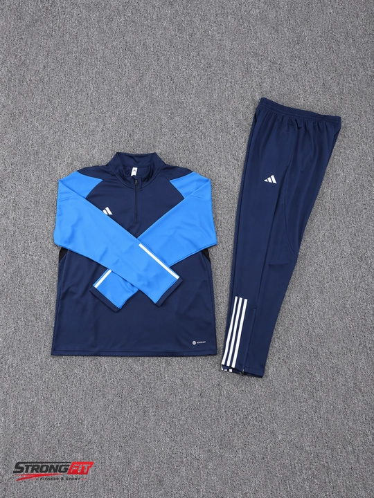 Adidas erkaklar sport kiyimi dvoyka, ikki qismli komplekt, futbol va mashg‘ulot uchun